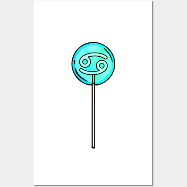 Cancer Lollipop Wall Art by wildtribe